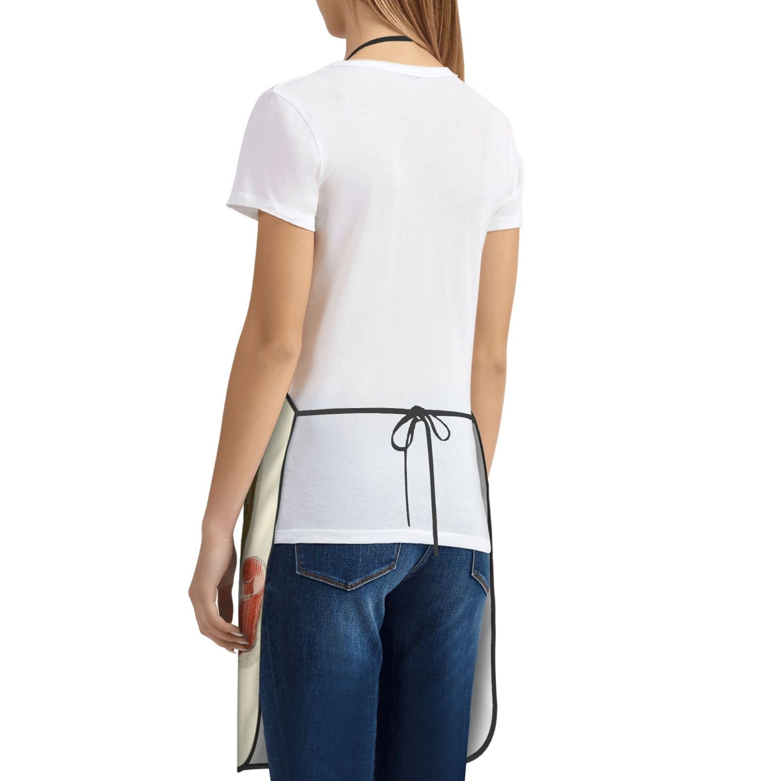 Tablier de cuisine unisexe avec emblème national de l'Illinois, doux et confortable pour homme et femme