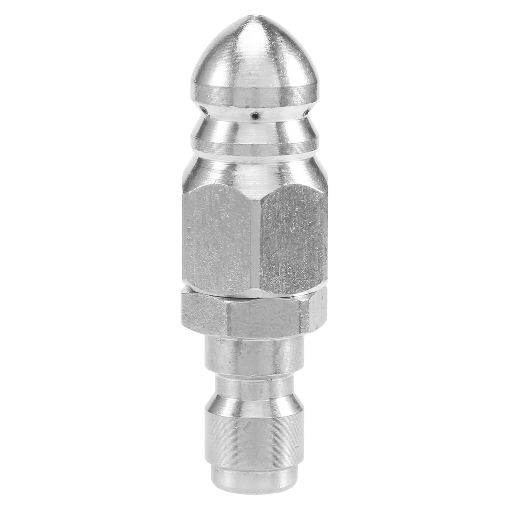 Littimoon 1/4 Inch 5000 PSI Sewer Jetter Nozzle Pressure Drain Jetter Hose Nozzle for 1/4 Pressure Washer Quick Connector