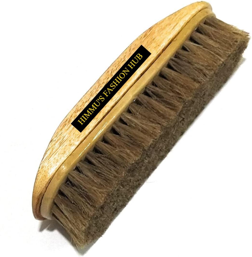 Shoe Brush for Leather Shoes Black Cleaning Polish Kit, Boot Cleaner