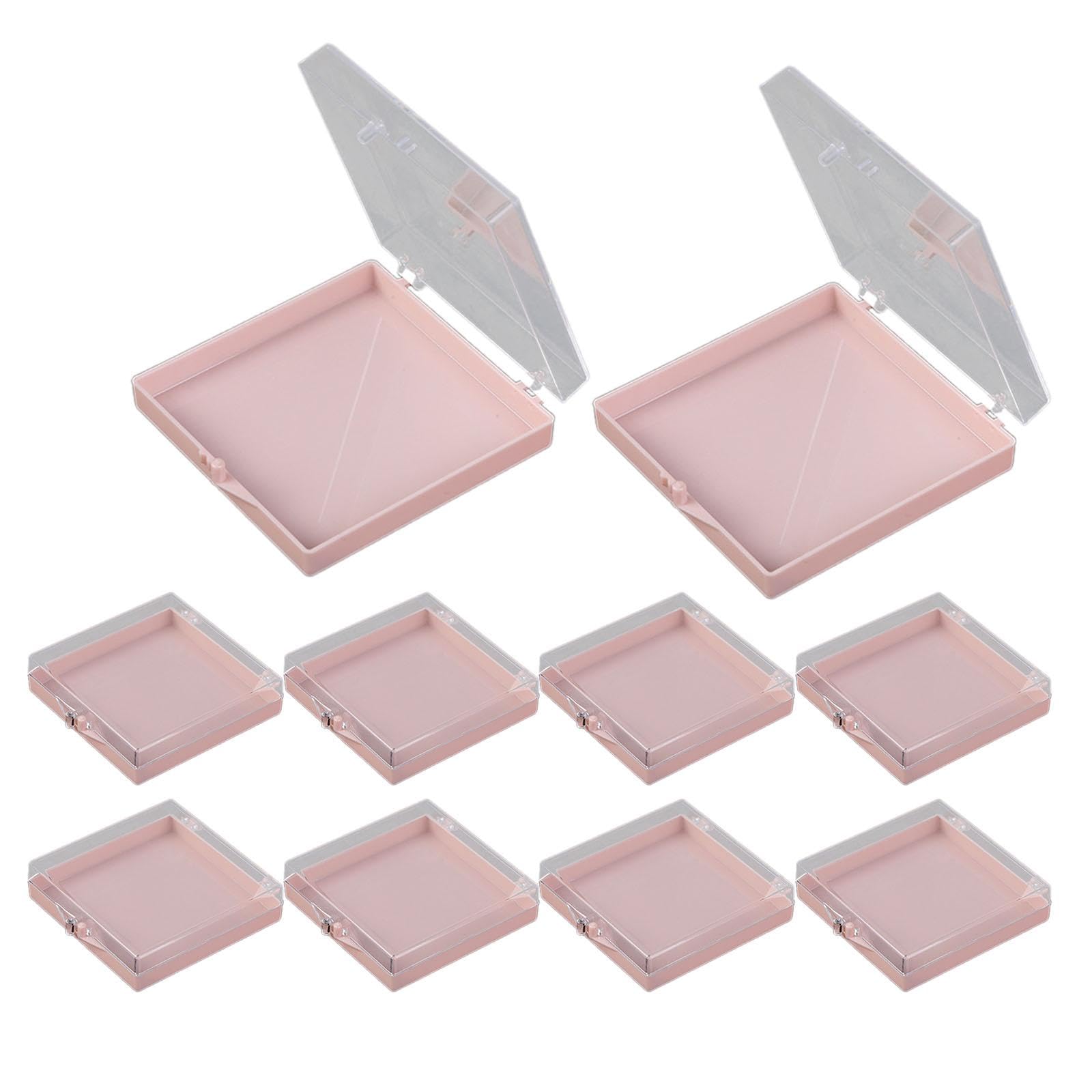 ATORSE® 10 Pieces Press On Nail Storage Box For Nail Salon Artificial Nails Home Use Pink-image-32
