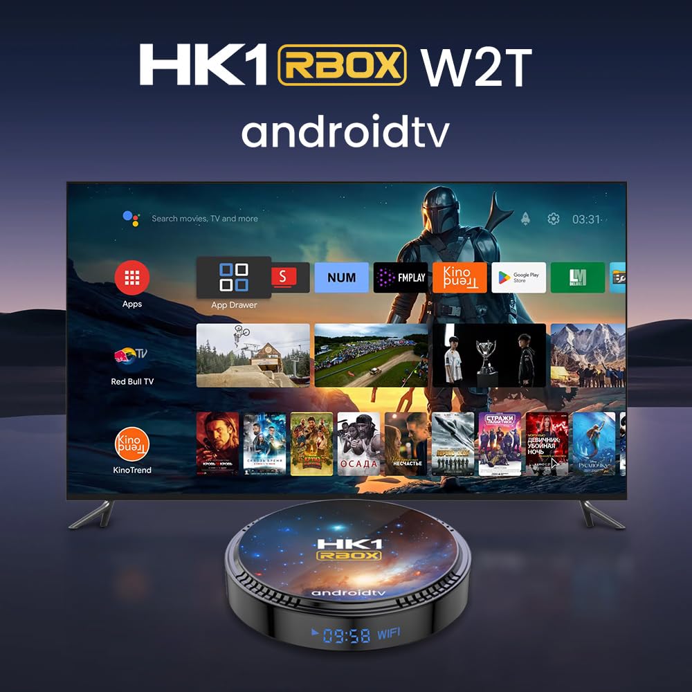 Android TV Box, WEILY Android 11.0 Box 4GB RAM 32GB ROM S905W2 64-bit GPU Mali-G31 Support 2.4G/5G Dual Band Wi-Fi BT 4.1 USB 2.0 HD 4K/1080P Smart TV Box