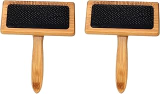 Hand Carders,Wooden Carding Brushes Needle Felting Tools Carding Combs Carding Brushes for Spinning,Weaving,2D Painting, Wet Felting