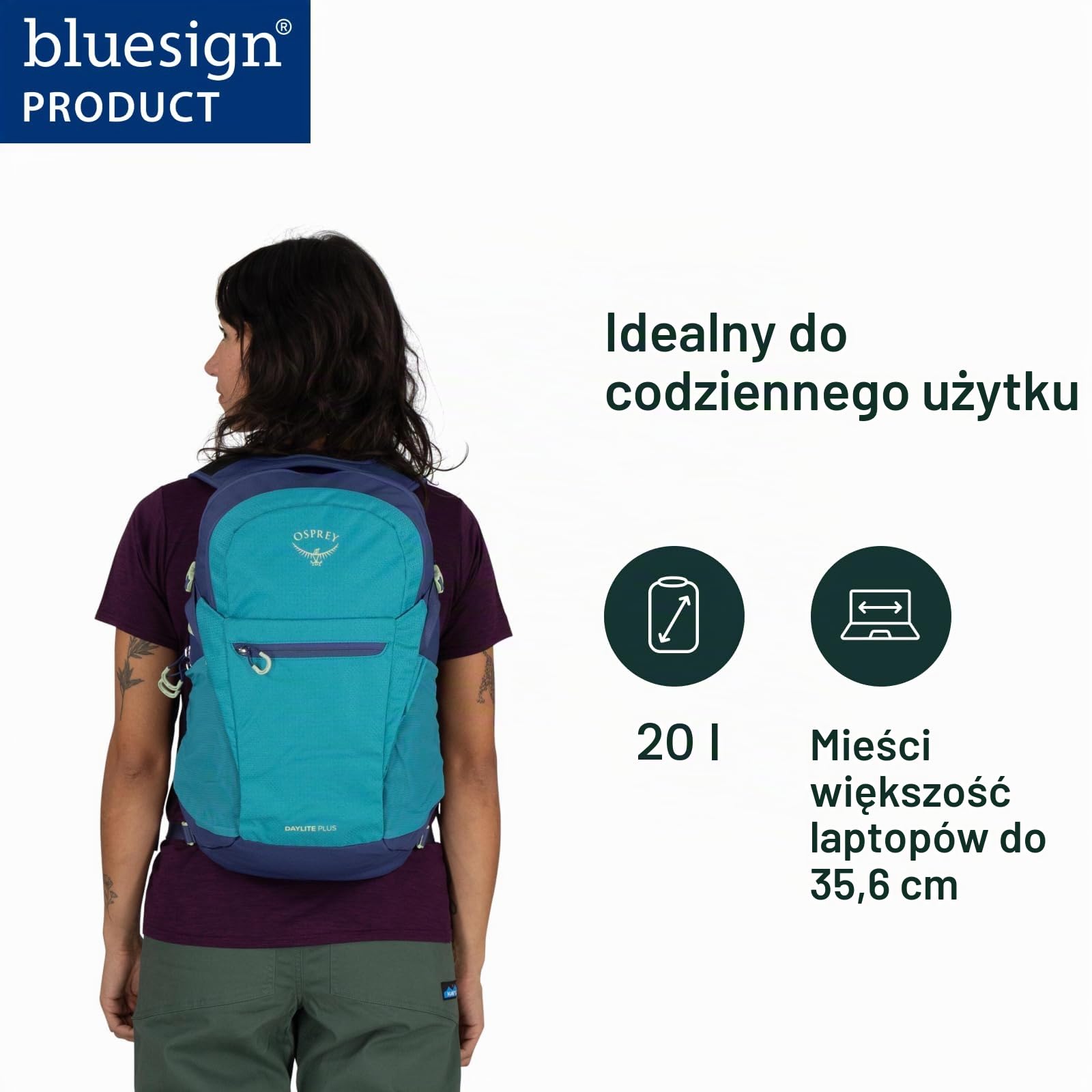 Osprey Daylite Plus Soundwave plecak szary latte brązowy, OS