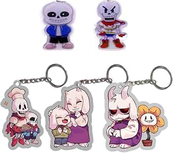 Amazon.co.jp: アニメアンダーテール キーホルダー 5個セット