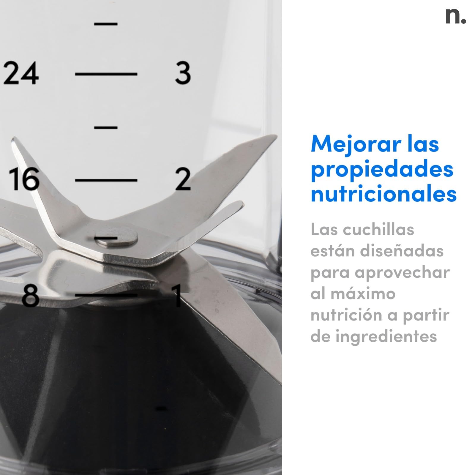 nutribullet triple Prep System, batidora eléctrica, batidora de vaso profesional multifunción, 1500 vatios de potencia, 3 electrodomésticos, negro, NBF580B