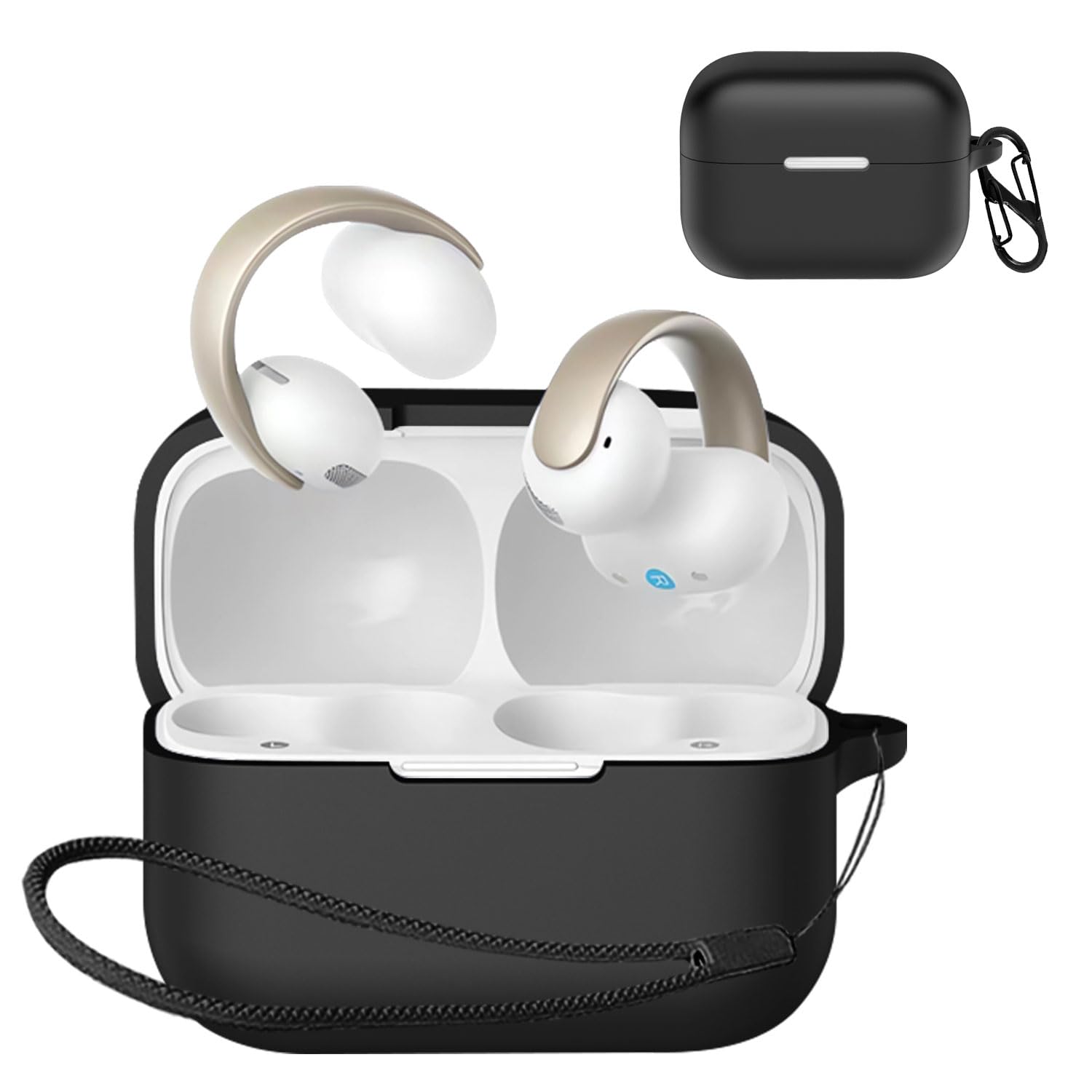 Amazon | For Anker Soundcore AeroClip ケース [HVUYAL] 紛失