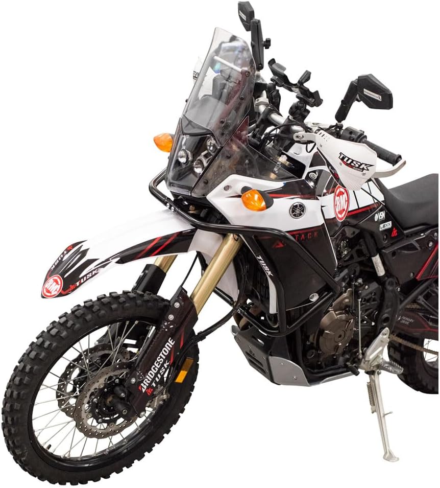 TUSK Crash Bars - Engine Guards Black for Yamaha TENERE 700 2021-2024