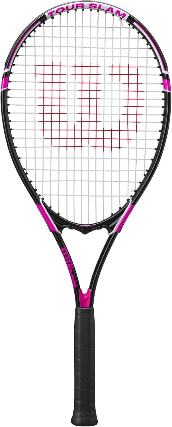 Wilson Tour Slam Adult Tennis Racquet Black/Blue - Grip Size 2-4 1/4"