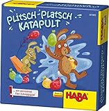 Spieldauer: 10 - 15 Minuten Haba 301883 - Plitsch-Platsch-Katapult, Wasserbomben-Schnippspiel