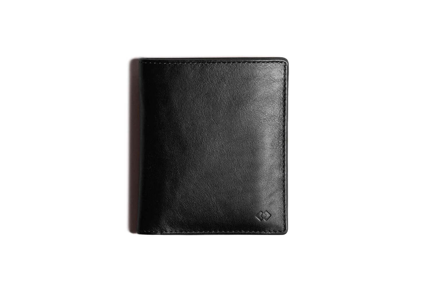 Harber London - Cartera Bifold de Piel con protección RFID, para 18 Tarjetas de crédito y Billetes, con Bolsillo para Monedas | Color Piel | Hecho a Mano