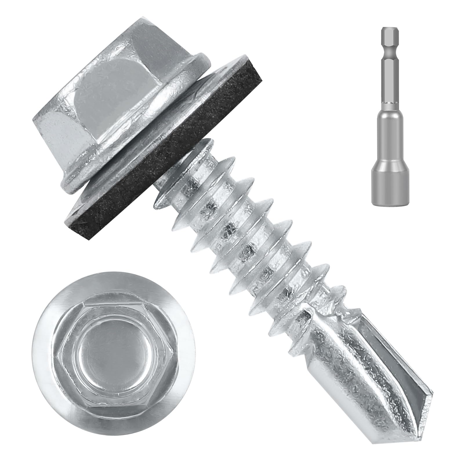 Photo 1 of #10 x 3/4" Metal Roofing Screws (50 PCS)