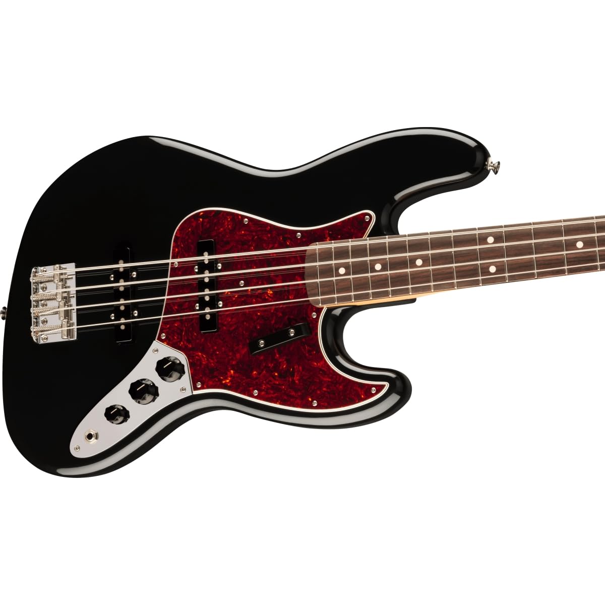 Fender Vintera II '60s Jazz Bass - Black with Rosewood Fingerboard