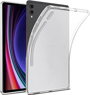 Designed for Samsung Galaxy Tab S9 Ultra Case, Anti-Scratch Ultra Slim Thin TPU Rubber Soft Skin Silicone Premium Protective Case for Galaxy Tab S9 Ultra SM-X910 14.6" (Clear)