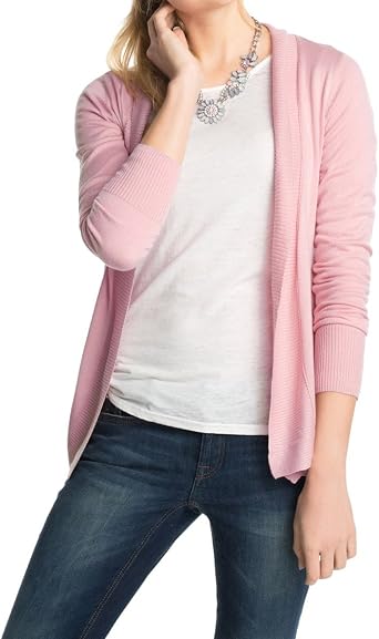 mauve pink cardigan