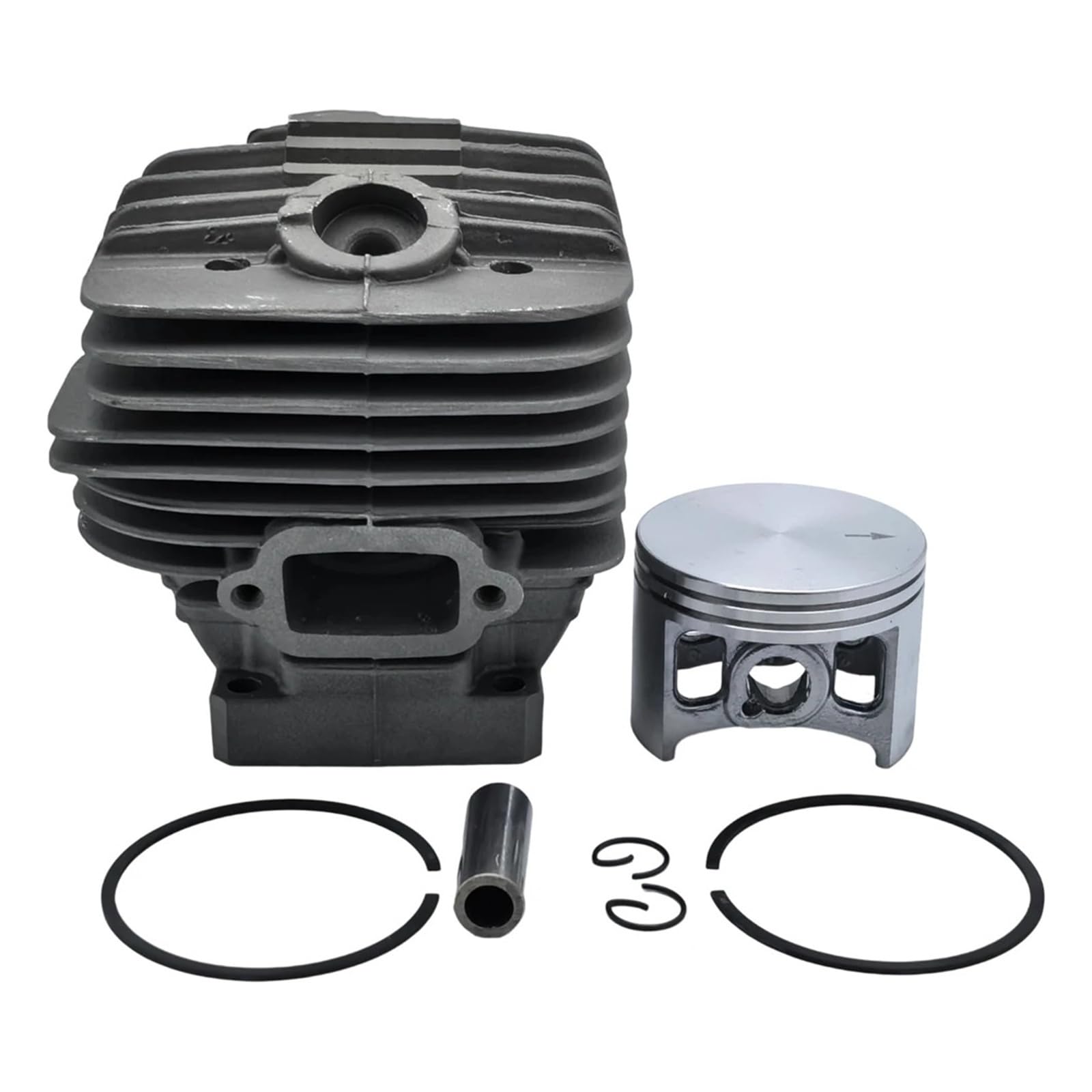 Genérico Compatible con MS660 066 MS650 064 Repuestos Herramienta de jardín | Kit de pistón de cilindro de 54 mm Reemplace 1122 020 1211