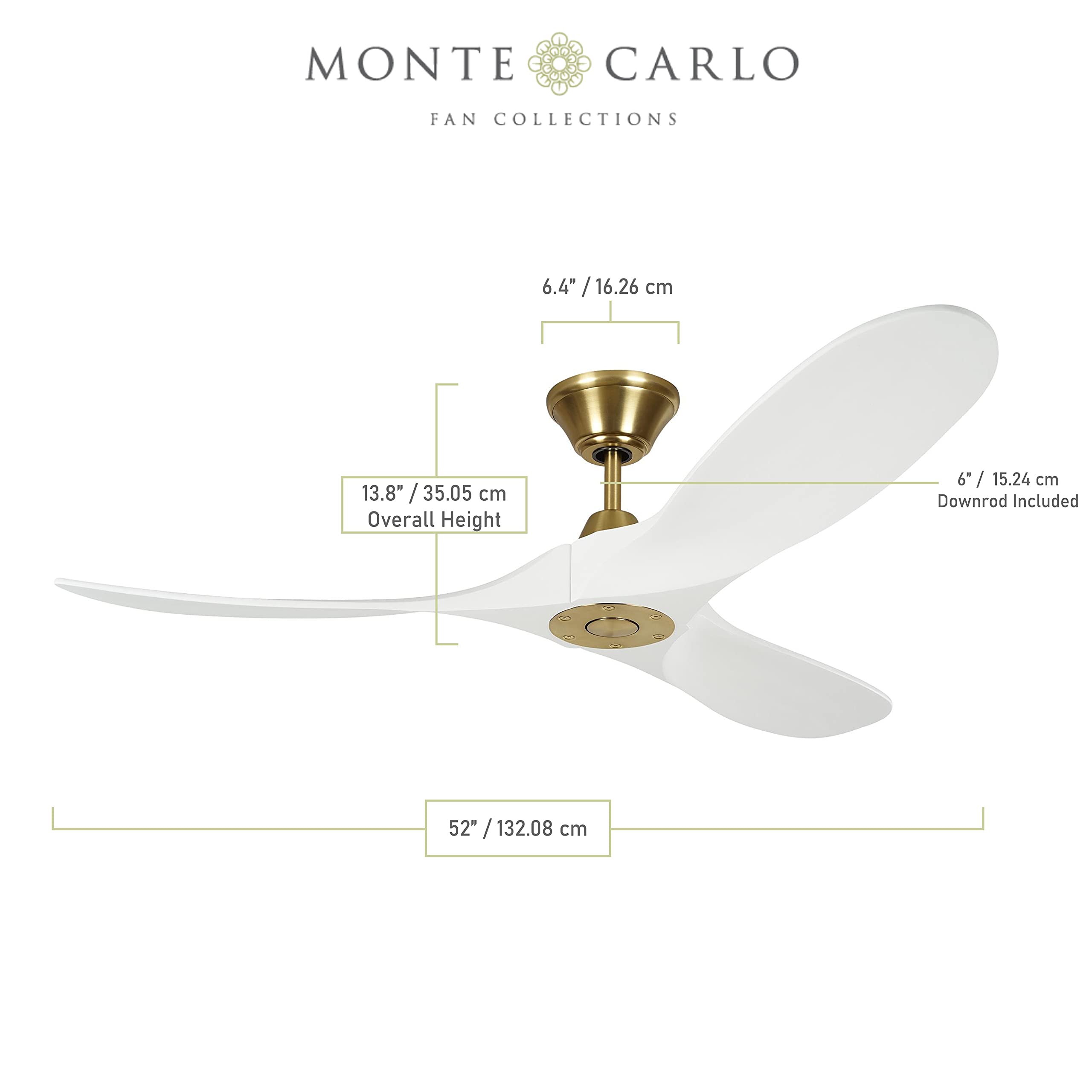 Monte Carlo 3MAVR52RZWBBS Maverick II Energy Star 52 
