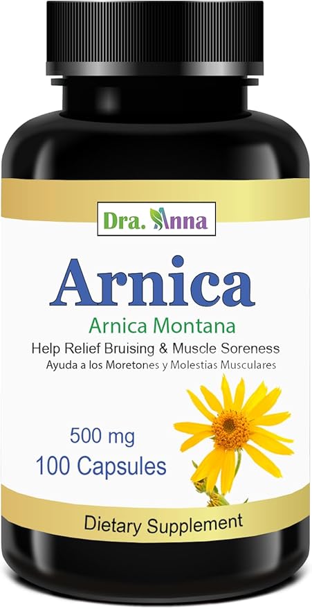 Arnica Montana Capsules 500mg 100 Capsules