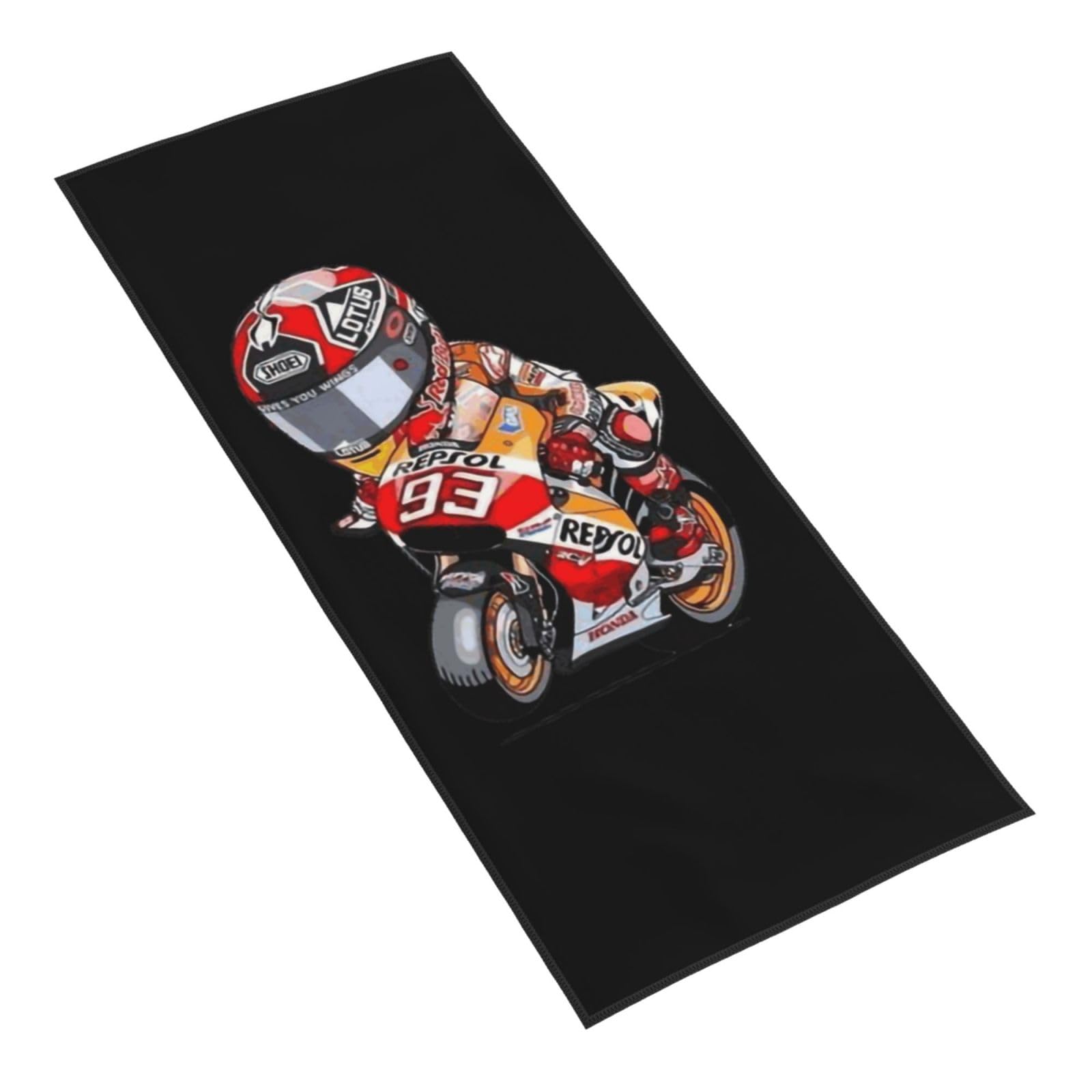Amazon｜タオル マルク マルケス Motogp 93 フェイスタオル バス