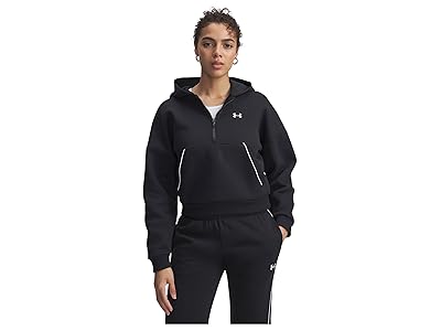 Under Armour Rival Fleece Piped 1/2 Zip Hoodie Women