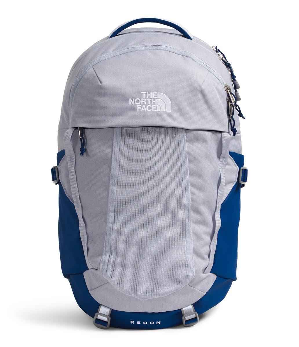 THE NORTH FACE Women's Recon Everyday Laptop Backpack, Mystic Haze Dark Heather/Estate Blue, One Size 30 Liters Mystic Haze Dark Heather/Estate Blue