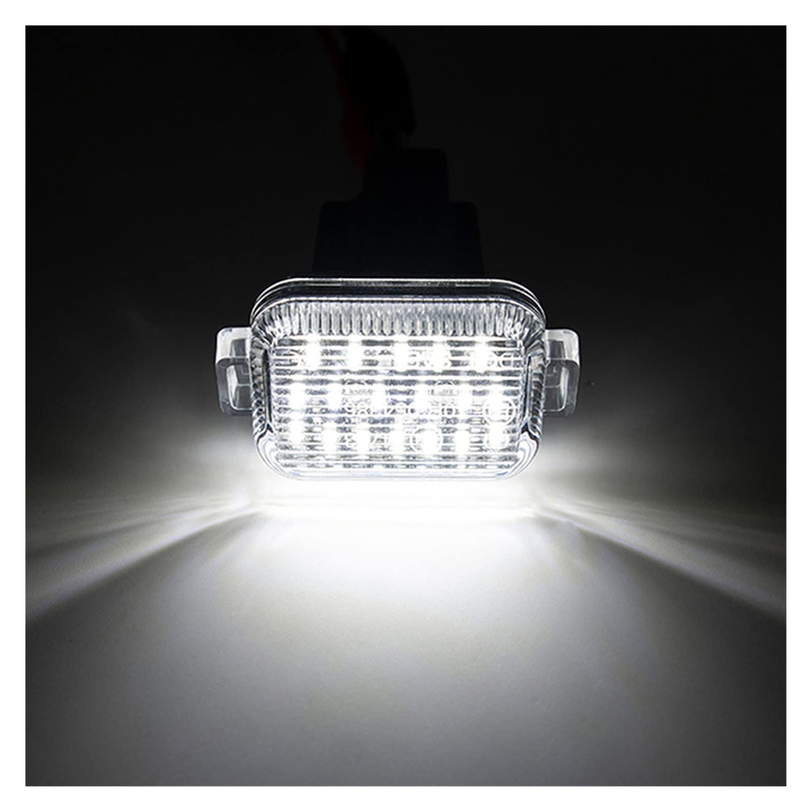 Luz numérica Luces De Matrícula Para Mazda 6 A/T Mazda3 Hatchback 2014-2017 Luces De Número Traseras De Coche Sin Errores Blancas