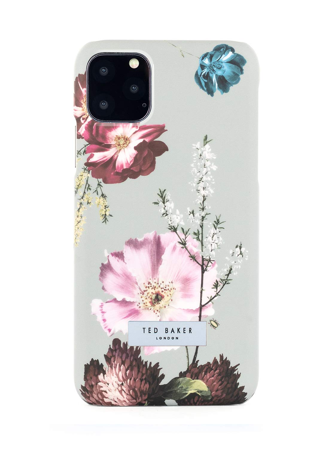 TED BAKER - iphone 11 pro ケース Ted Baker Elderflower iPhone 11 Pro Folio Case - Black & Silver
