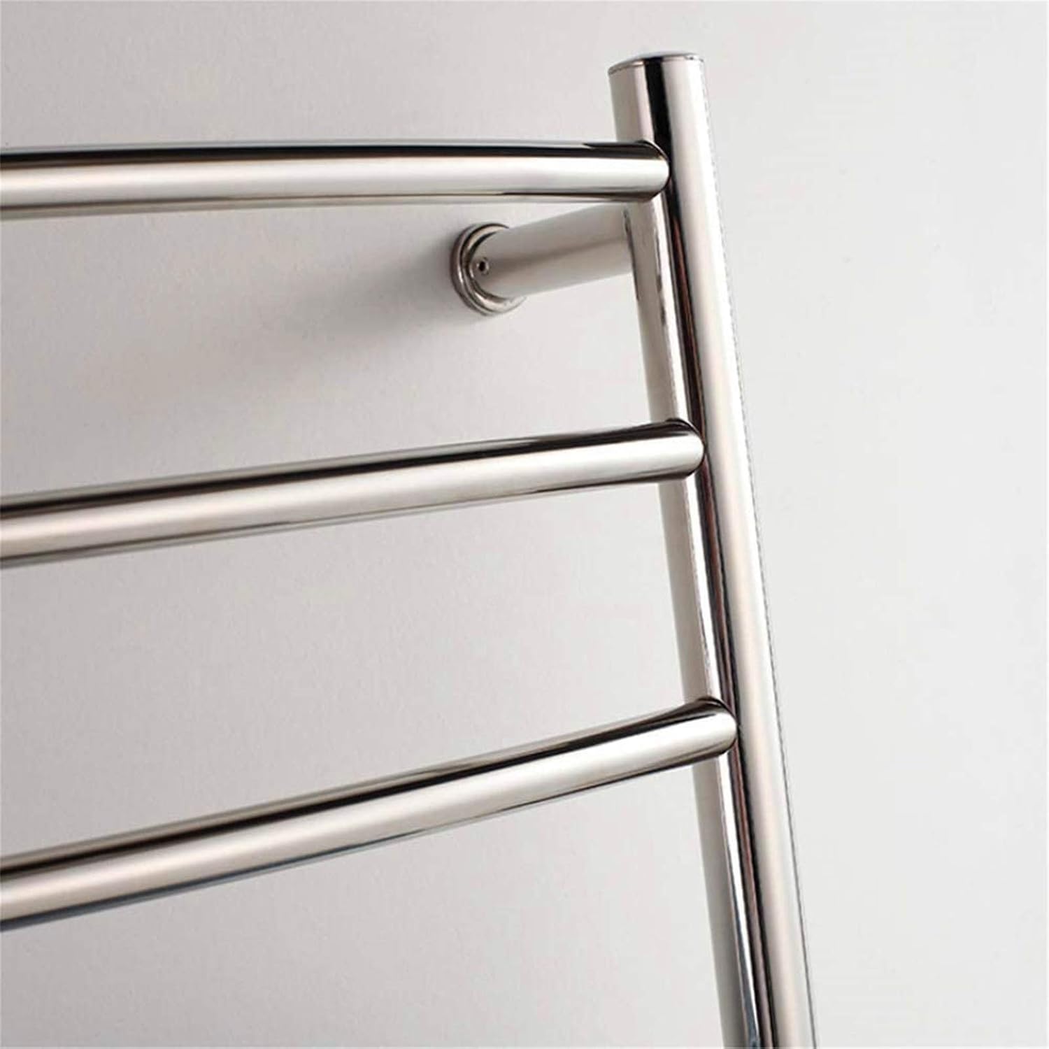 Bathroom Wall Heater Towel Warmer,Heated Towel Rail, Electric Towel Rack Straight Bathroom Radiator 7-Bar Drying Rack 304 Stainless Steel Towel Warmer Home Bathroom Accessories