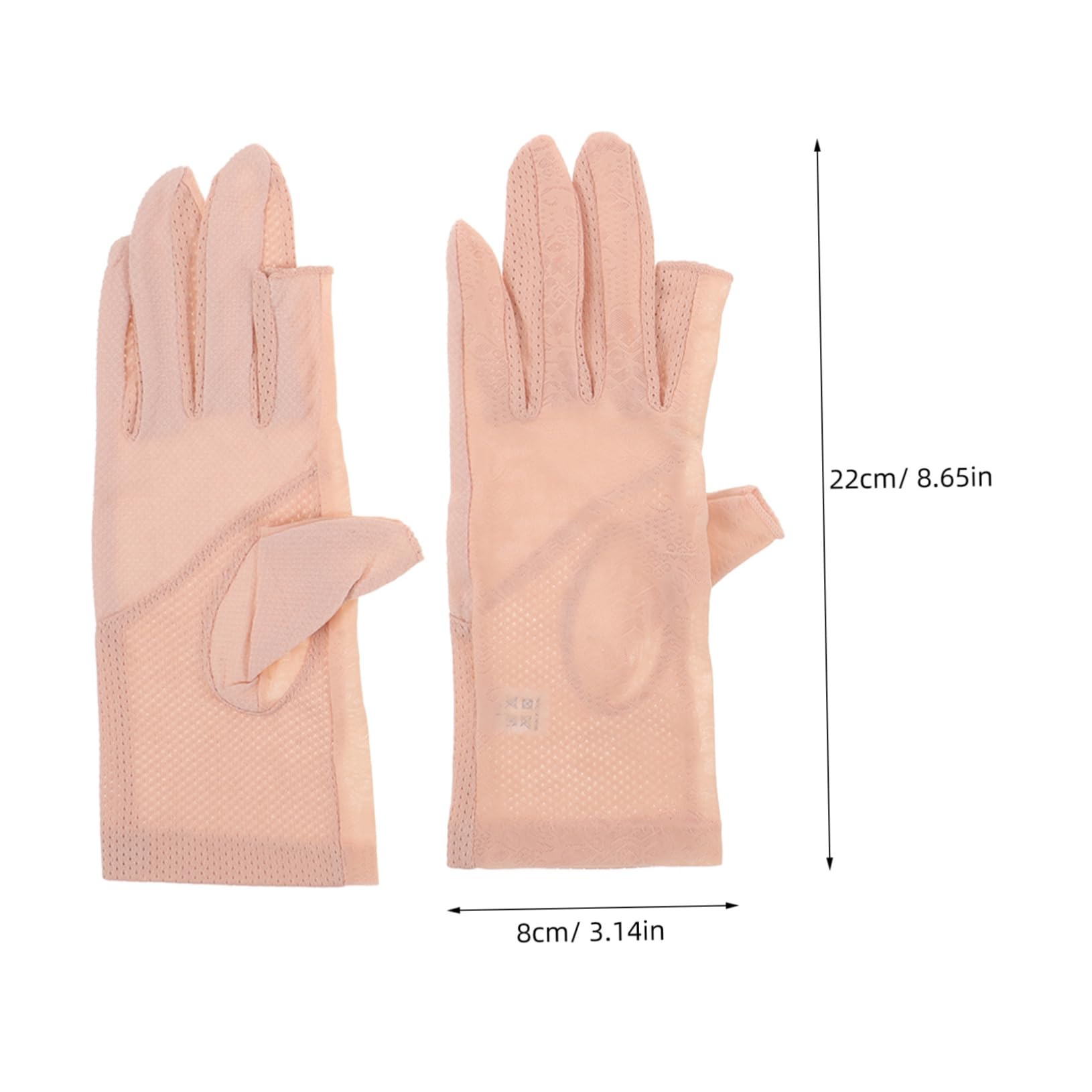 Healeved Professional Driving Gloves Half Finger Sun Glove Uv Protection for Cycling Mountain Biking and Outdoor Activities