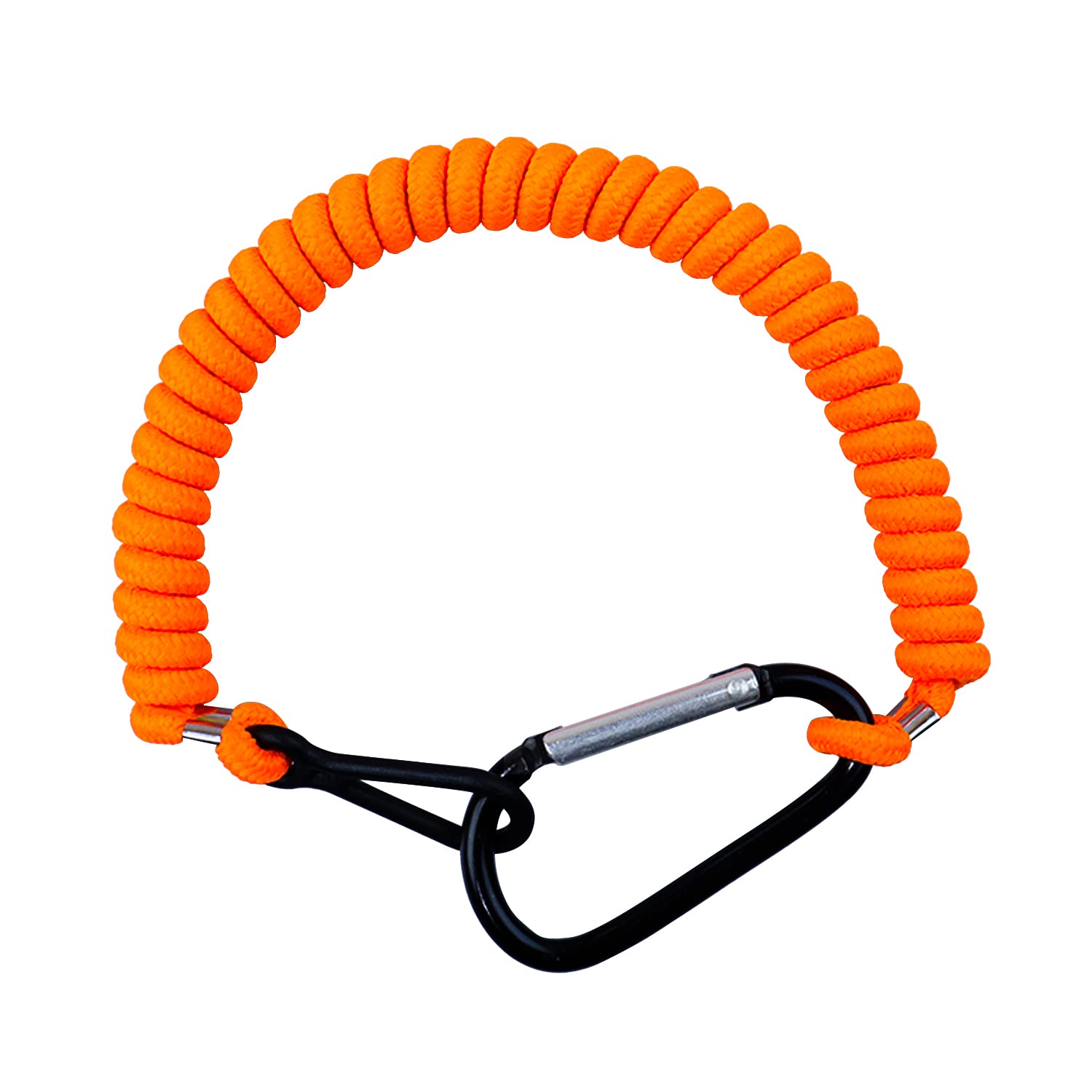 8M0092850 Boat Safety Kill Stop Switch Connector Lanyard Cord Compatible with Mercruiser Marine - Replacement for 15920Q54 823037A09 Emergency Stop Switch Orange Metal Buckle