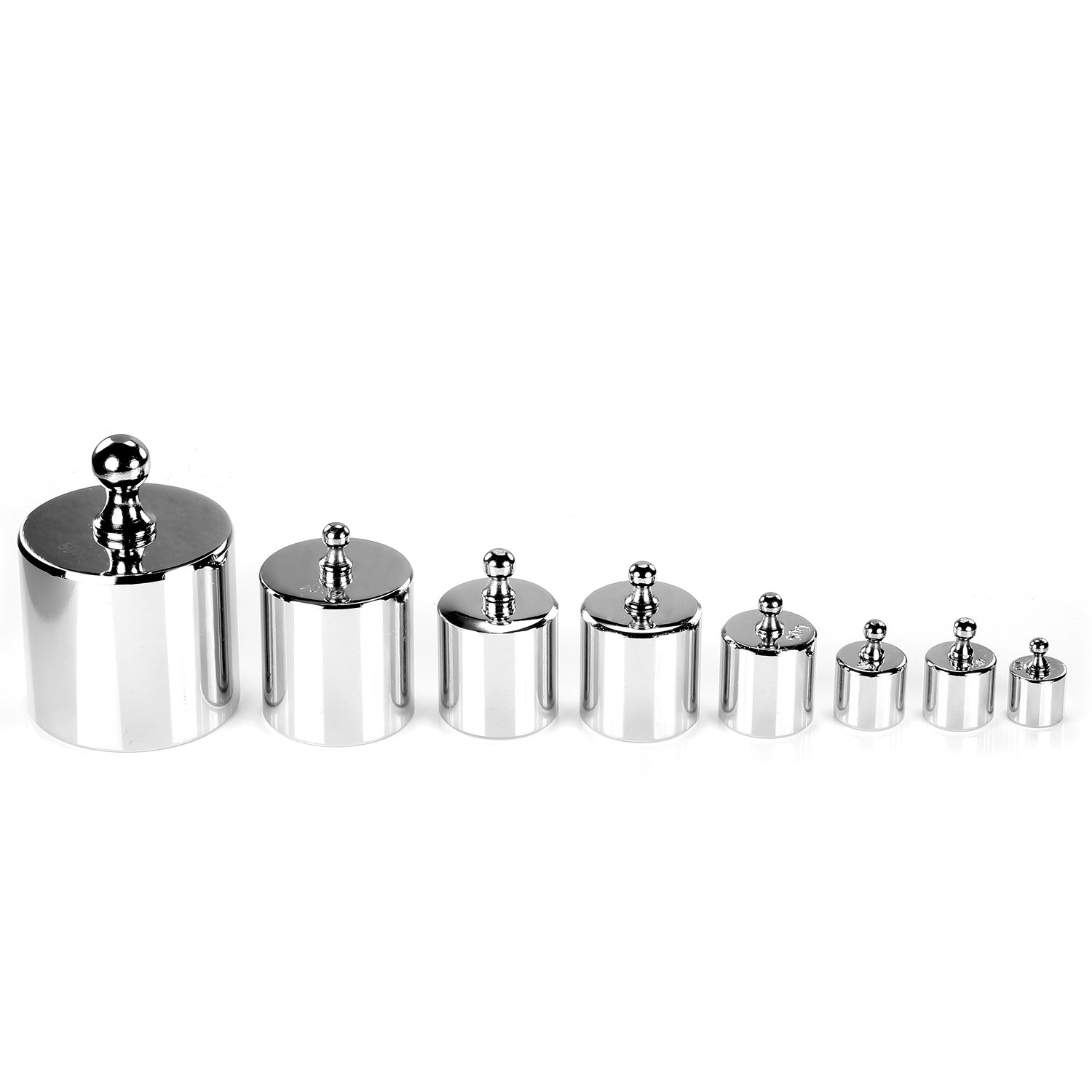 Neewer 2 Pack 1000 Gram Precision Steel Balance Scale Calibration Weight Kit Set (2500g, 2200g, 4100g, 250g, 420g,210g) for Digital Jewellery Scale, General Laboratory and Educational use: Industrial & Scientific