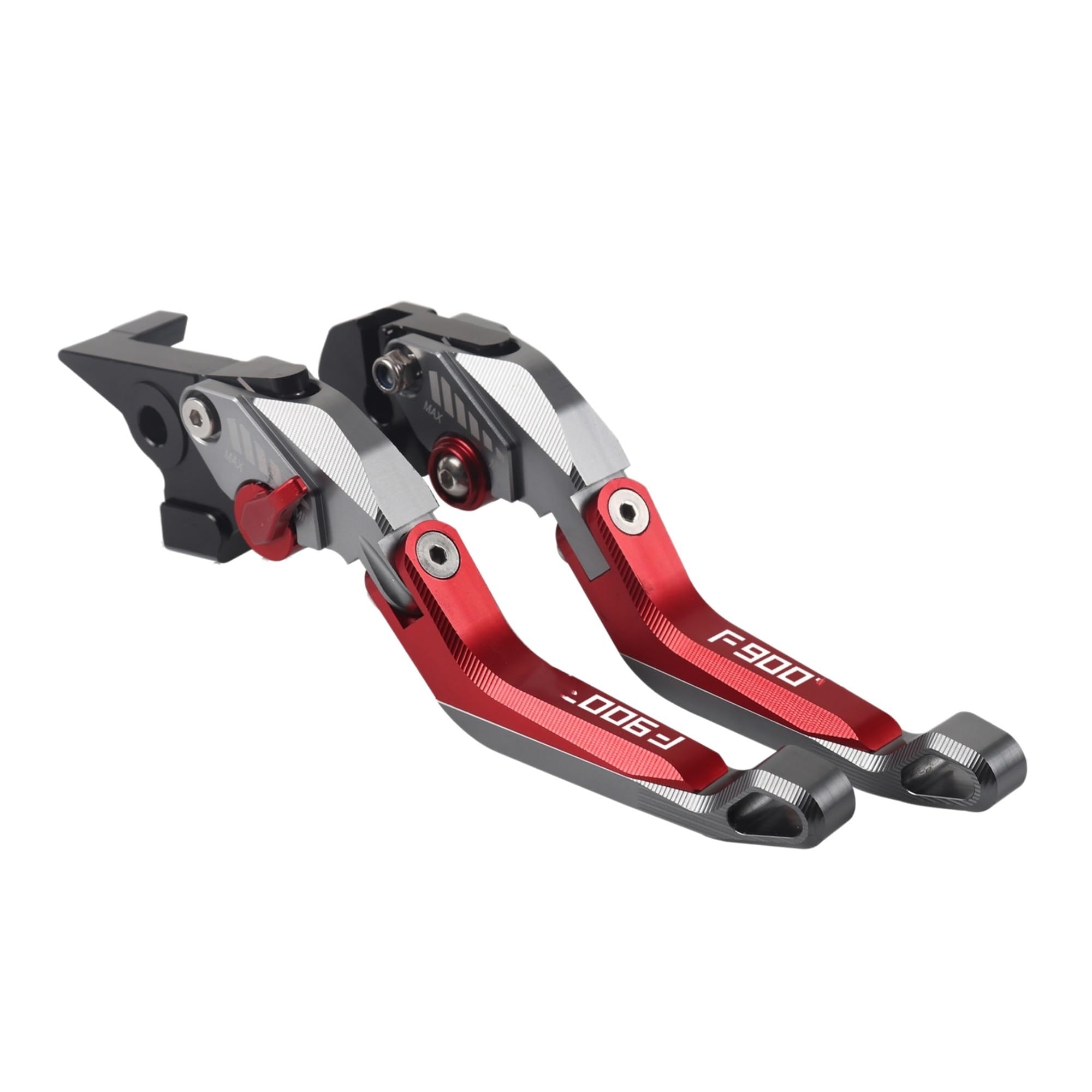 Gwearu Grey Red Grey Clutch Lever Motorcycle Adjustable Clutch Brake Lever Levers For F900r F 900 R F900 900R 2020-2023