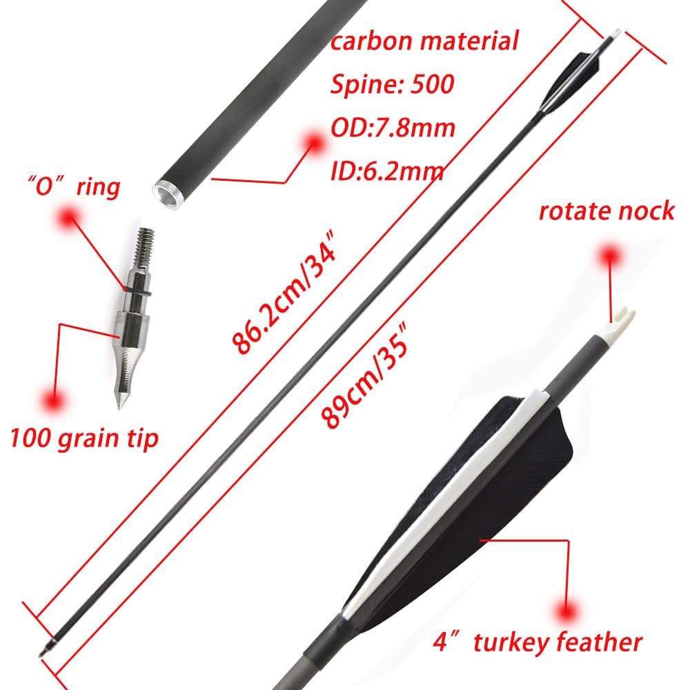 Easton Axis Pro Shafts 260 1 doz. Black