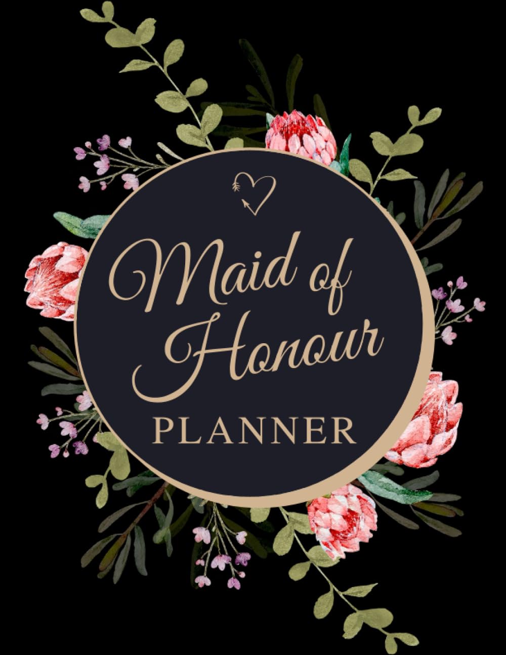 Maid of Honour Planner: Wedding Planner Book and Organizer for the Maid/Matron of Honour. MOH Monthly and Weekly Planning Notebook, Appointment Tracker with Duties, Checklist, Vendors & Party Planner