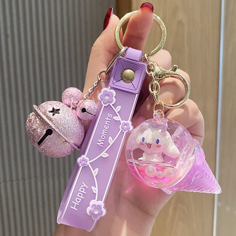 オイルインキーホルダー Amazon.co.jp: アイスクリームを模したキャラクター入りオイル