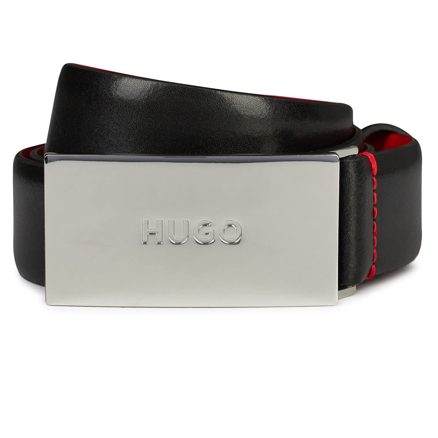 HUGO Men's BALDWIN-N Belt, Black1, 80