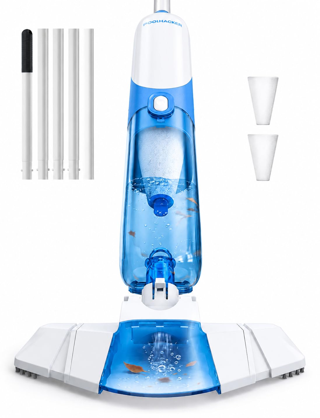 Photo 1 of POOLHACKER Handheld Rechargeable Cordless Pool Vacuum
