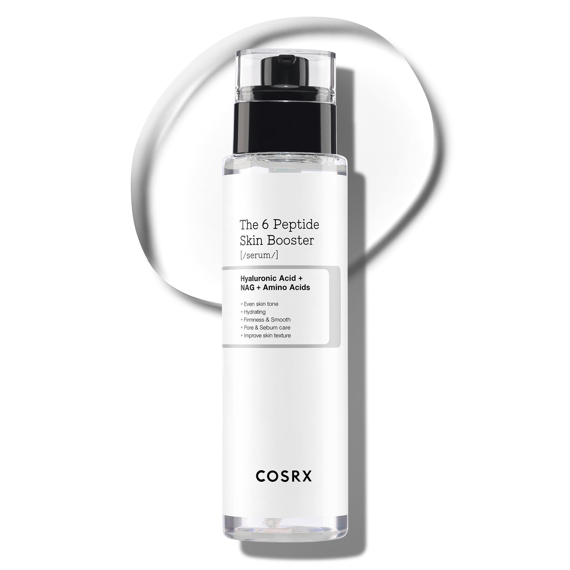 COSRX 6X Peptide Collagen Booster Toner Serum with Copper Peptides, Niacinamide & Hyaluronic Acid Skin Renewal Boosting Facial Essence for All Skin Types, Korean Skin Care, 5.07 Fl.Oz