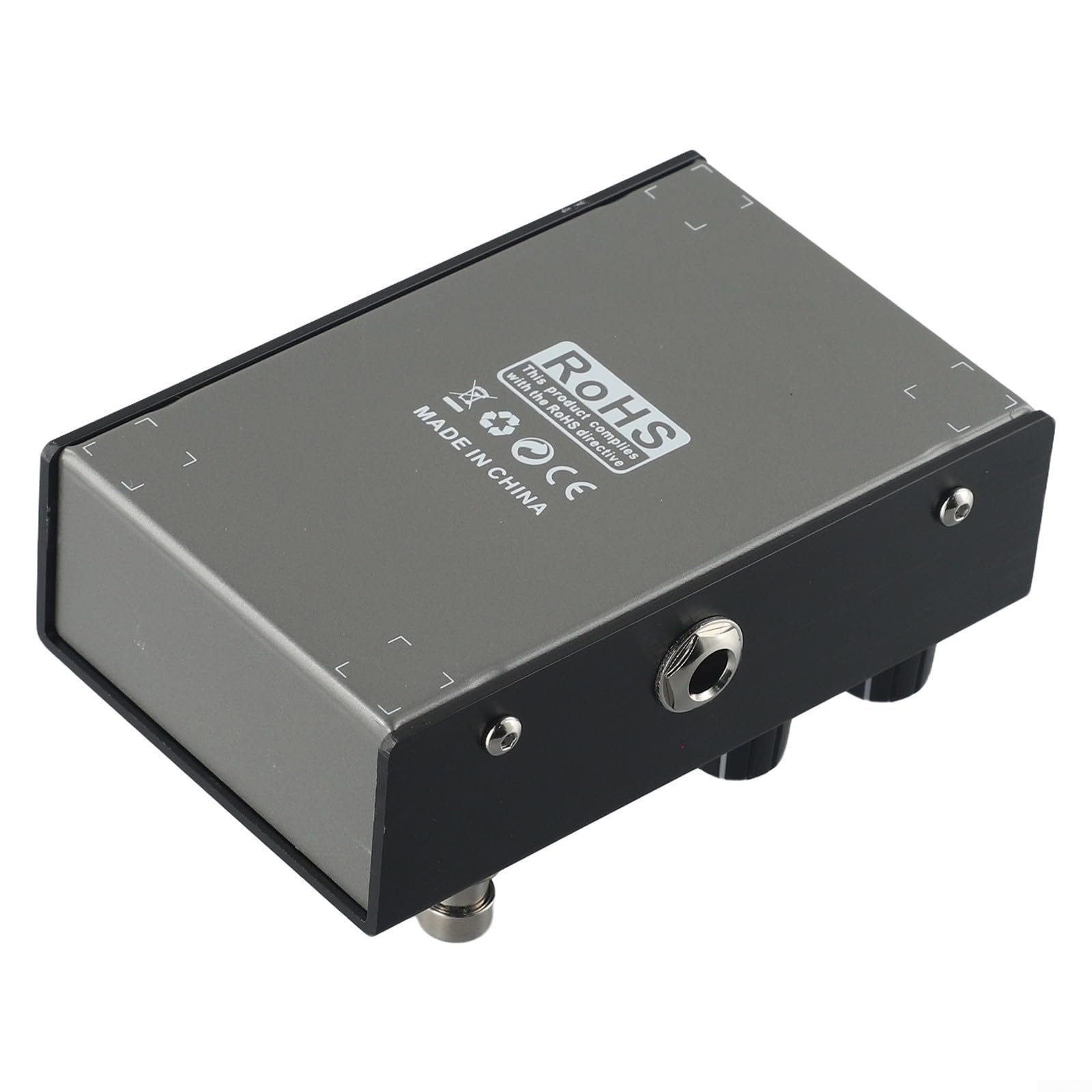 IRIN Overdrive Distortion Pédale d'effets pour guitare avec égaliseur 10 bandes, amplificateur à gain élevé pour guitare électrique et basse - Alliage d'aluminium (A)