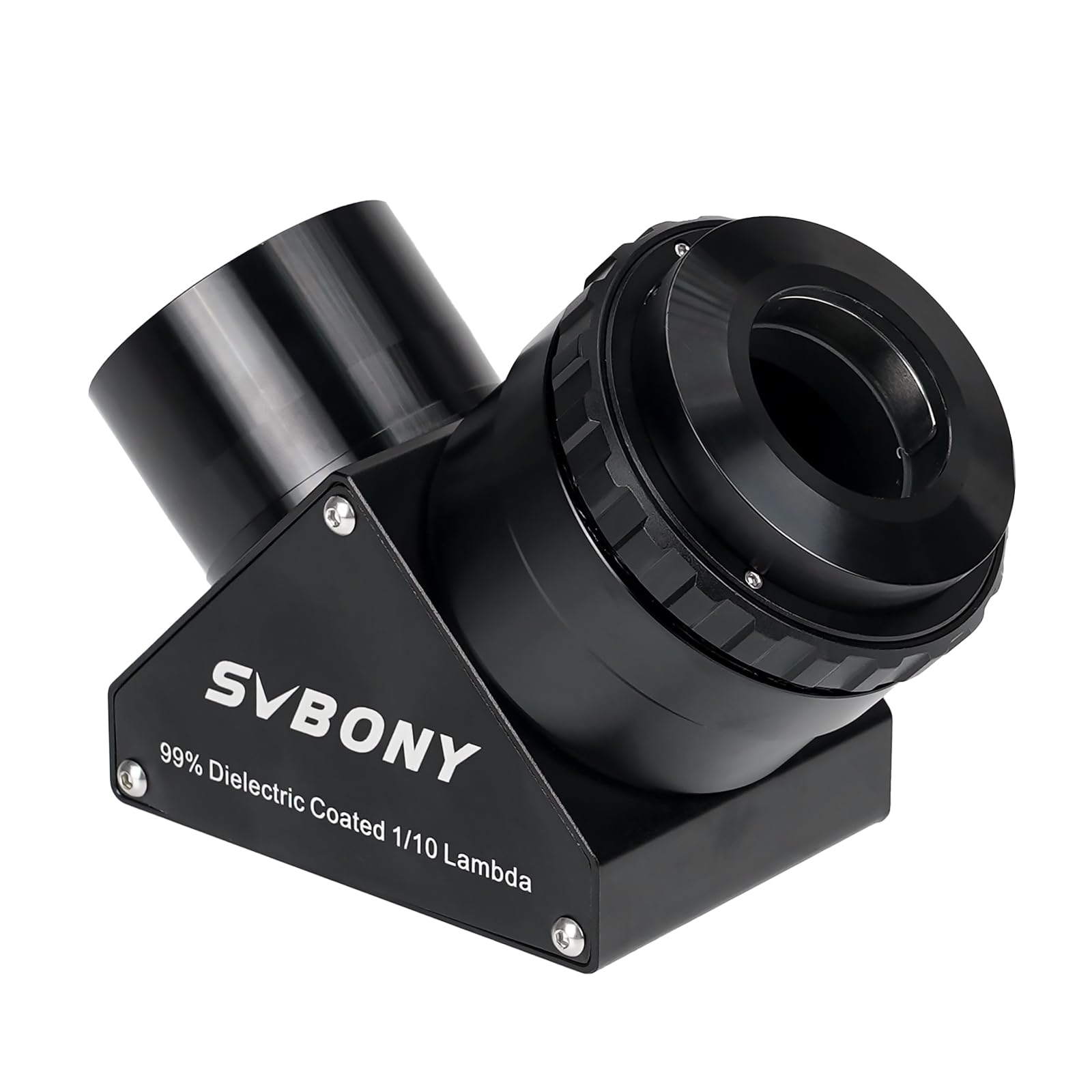 Svbony SV223 Diagonalspiegel, 2" 90° Stern Zenitspiegel mit 1,25" Adapter und Kohlefasermaterial, 99% Reflexionsvermögen, Zenitspiegel für Planetarische Deep Sky Visualisierung