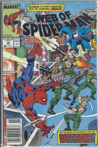 Web of Spiderman #44 Kindle Editon