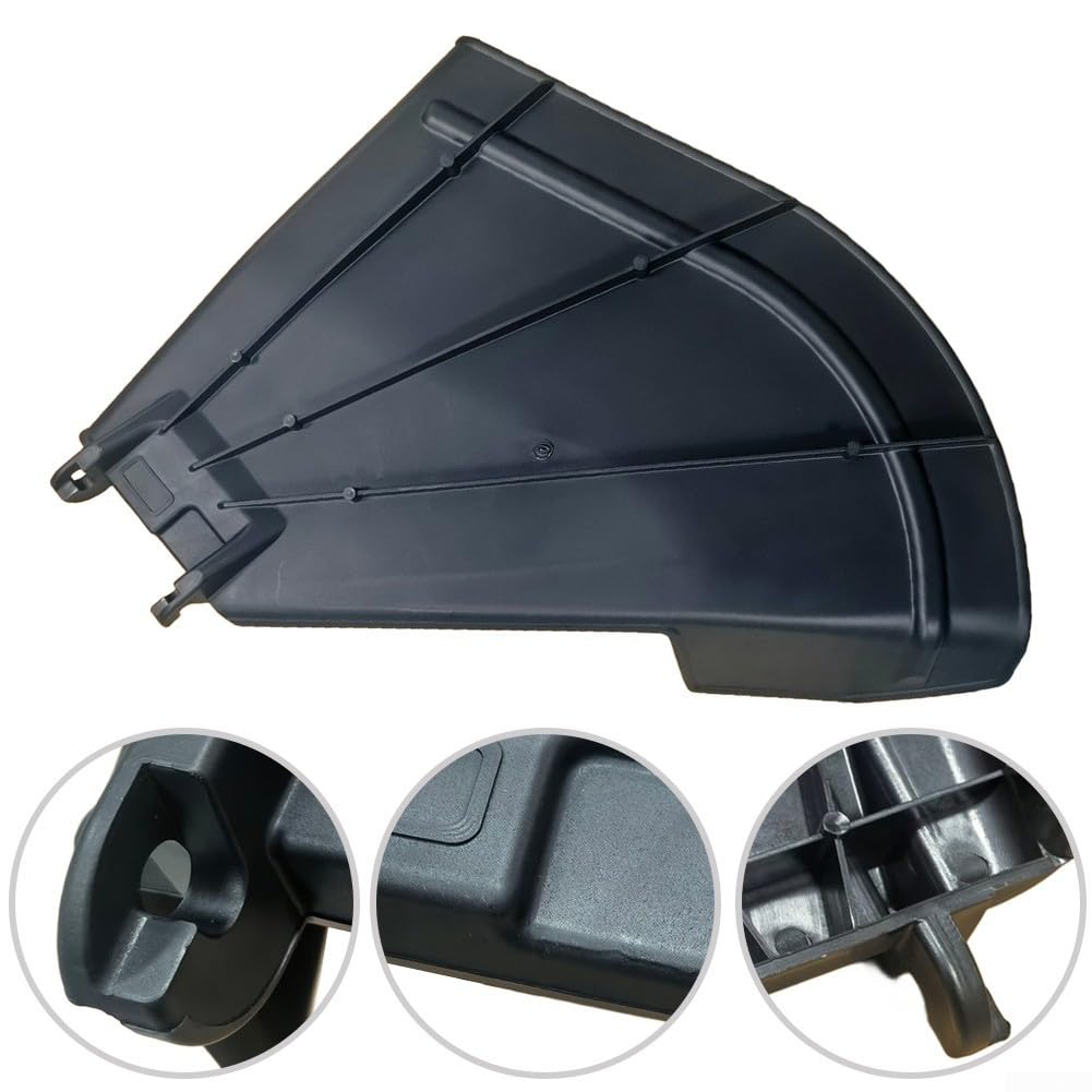 Canal de descarga de cubierta de cortacésped 606930, pieza de repuesto diseñada para Hustler para Raptor para modelos SD de 54 pulgadas y 60 pulgadas, fácil instalación, corte de césped