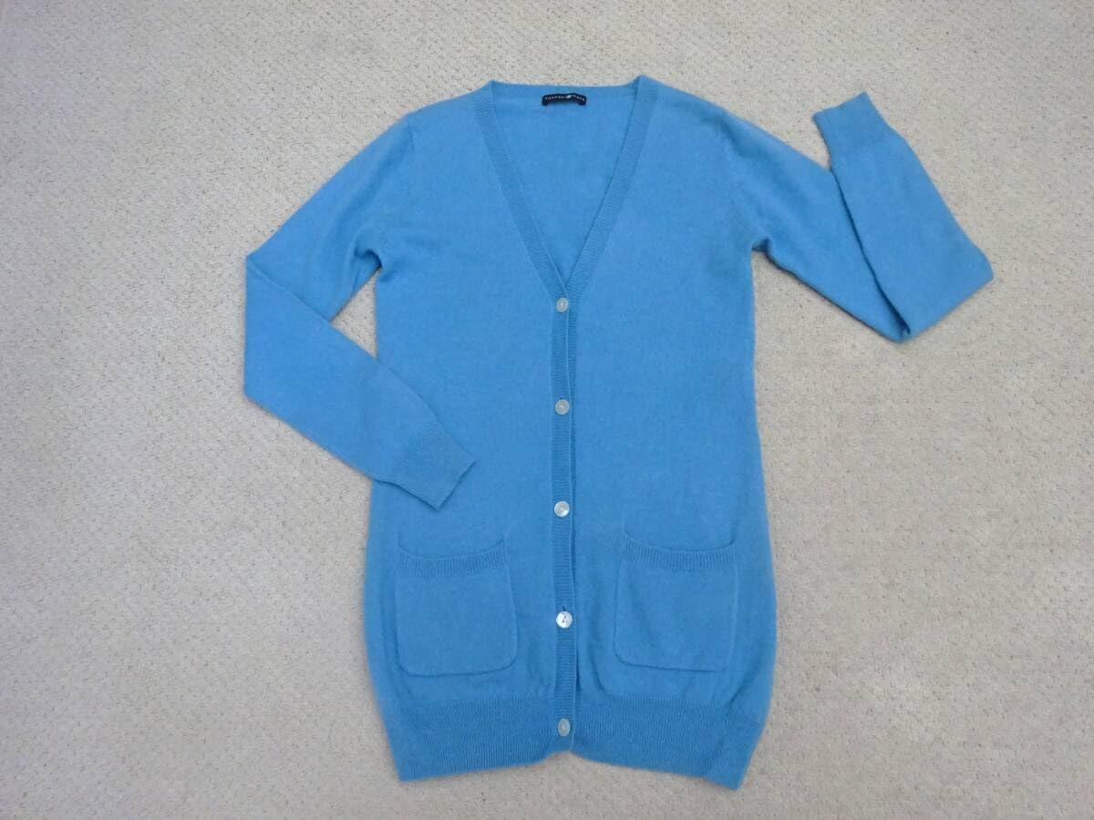140 新品 高島屋 タカシマヤ ニット ロングカーディガン カシミヤ100％S 髙島屋 - 140 新品 高島屋 タカシマヤ ニット ロングカーディガン