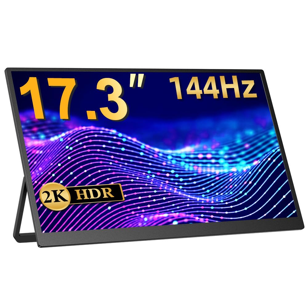 Amazon.co.jp: EVICIV モバイルモニター 17.3インチ 2K 144Hz Amazon.co.jp: EVICIV モバイルモニター 17.3インチ 2K 144Hz