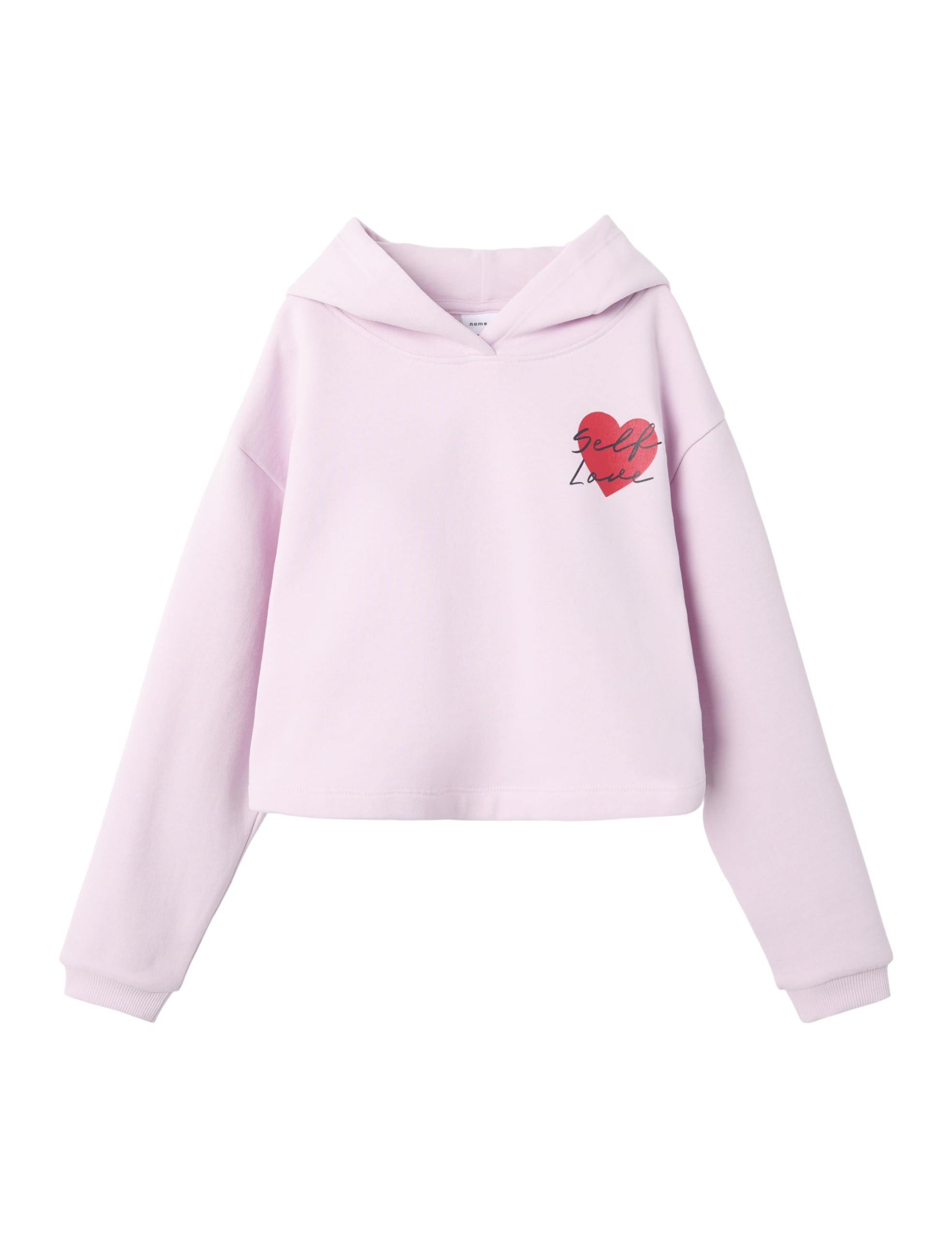 NAME IT Girl Hoodie Cropped Boxy Fit