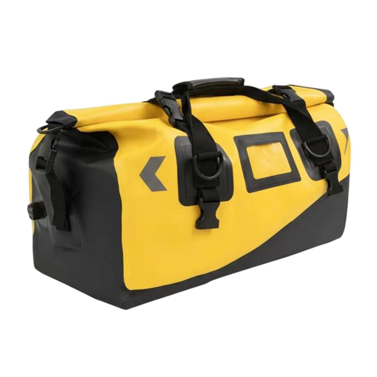 Qianly Zaino Borsone da Immersione Grande Capacità Borsone Impermeabile 66L Dettagli Riflettenti Sacco Stagno per Subacquei, Escursionisti, 46L