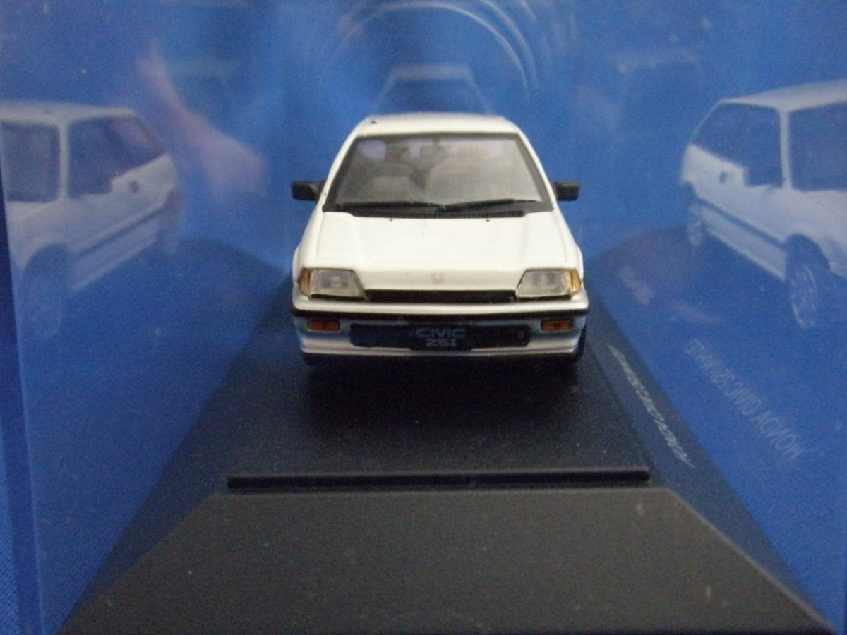 Amazon | サピ SAPI 1/43 ミニカー シビック 25i 1983 ホワイト