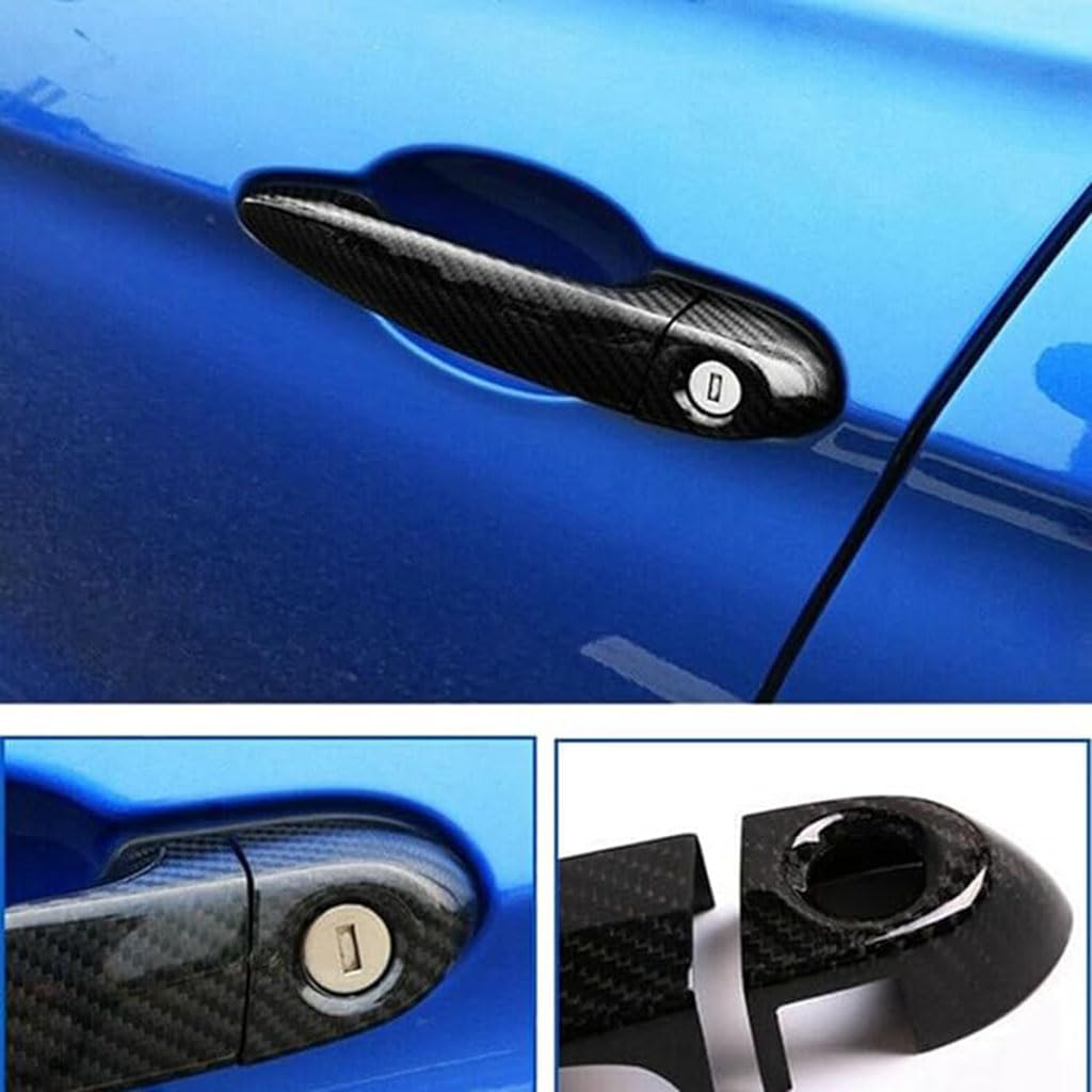 Cubierta de Manija de Puerta de Coche para BMW X1 E84 2012-2015, Exterior Manillas Puertas Accesorios