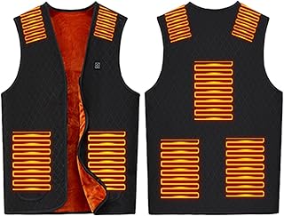 Heated Vest Women Usb Adjustable Temperature Heated Hoodie For Men Usb Heated Clothing Heated Gilet Thermal Vest Coats Electric Usb Rechargeable Warm Waistcoat Heated Jacket Heated Vest