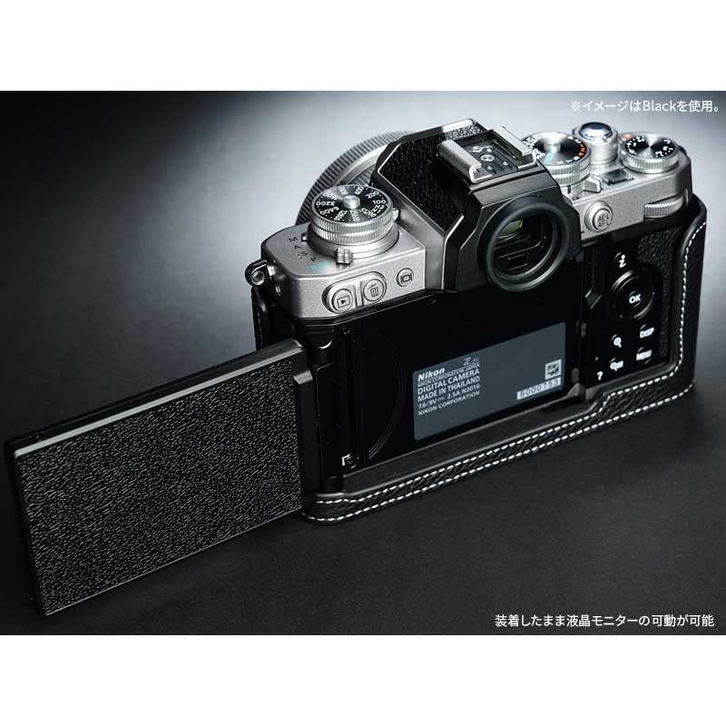 TOPCON フィルムカメラ レザーケース付き Amazon | TP Original Nikon Zfc 専用 レザー カメラケース Coco Brown