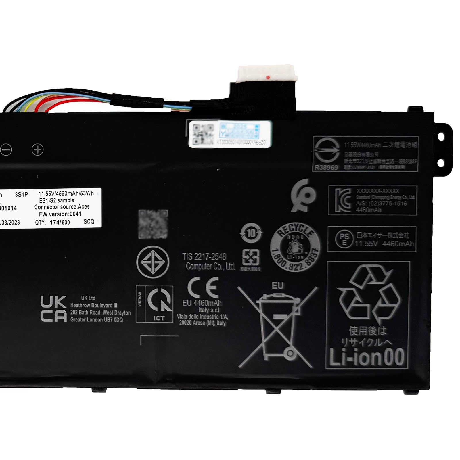 Amazon.com: EPYOBW AP23A5L Laptop Battery 53.02Wh 4590mAh 11.55V